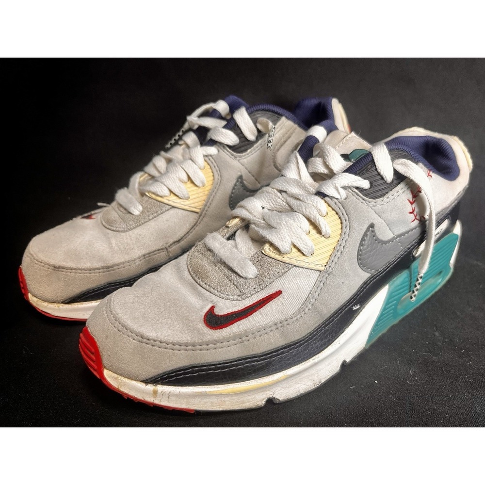 Nike Size 7 Youth Air Max 90 Ken Griffey Jr. Backwards Cap DJ5194-100